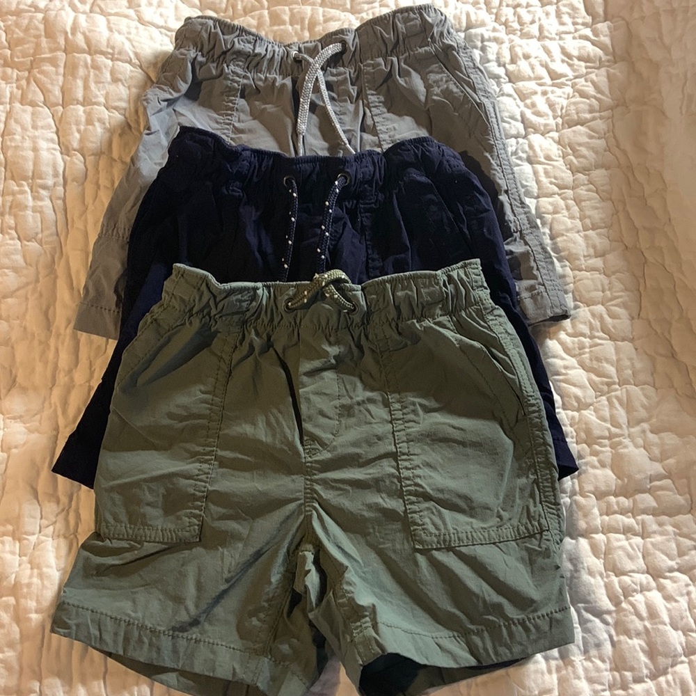 GAP Kids Shorts Set - Gray, Navy, Green